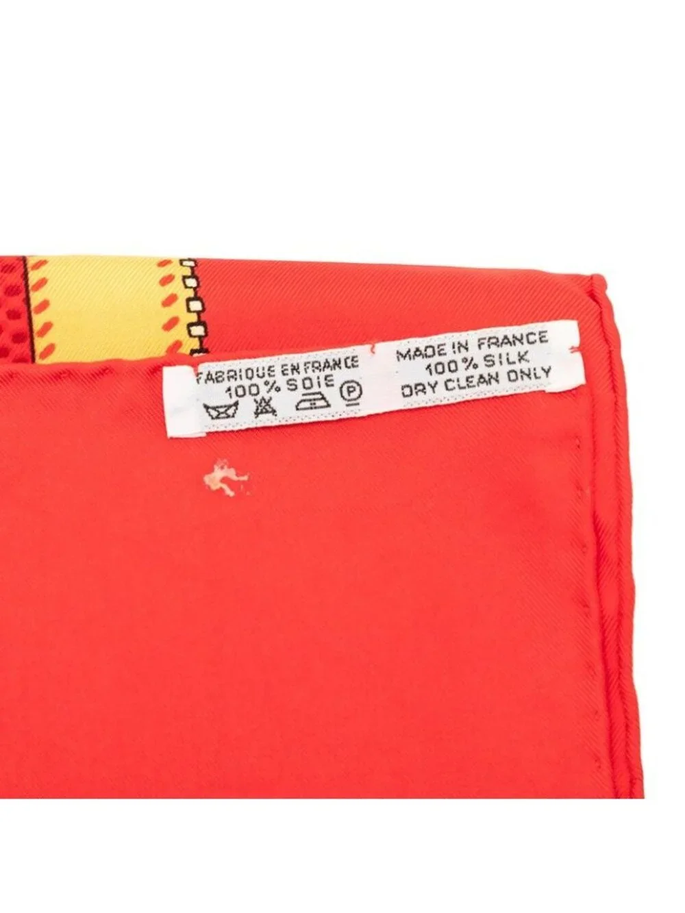 Hermes Carre 90 Confort en Automobile Car Comfort Scarf Red Multicolor Silk - Picture 8 of 8